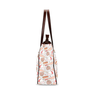 Retro Baseball Tote Bag for Sports Moms