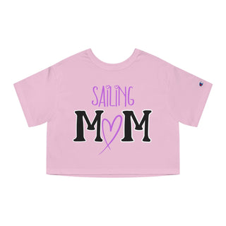 Sailing Mom Cropped TShirt for Women