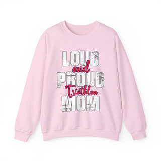 Triathlon Mom Loud And Proud Sweatshirt