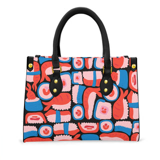 Sushi Print Handbag