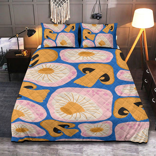 Mushrooms Quilt And Quilt Sets