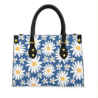 Abstract Daisy Handbag