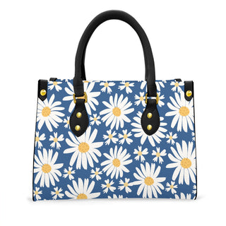 Abstract Daisy Handbag