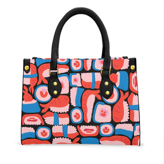 Sushi Print Handbag