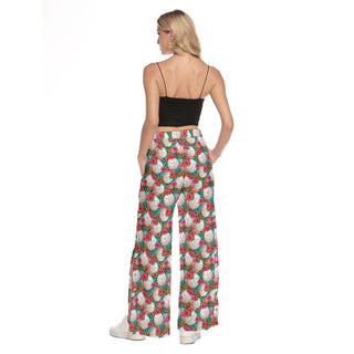 Volleyball Wide Leg Trouser Pants With Side Split