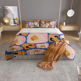 Mushrooms Duvet And Pillowcase Set