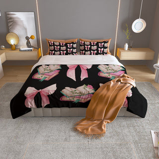 Coquette Books Duvet And Pillowcase Set