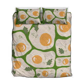 Egg Quilt & Pillow Cases