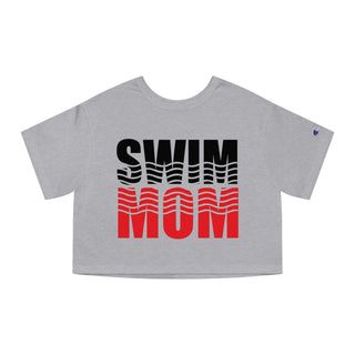 Swim Mom Cropped TShirt for Women