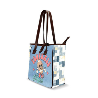 Football  Mom Tote Bag