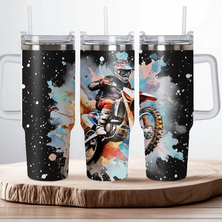 Dirtbike Tumbler for Men