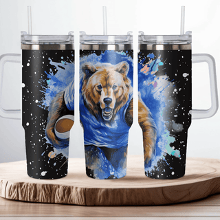 Bear Basketball Tumbler