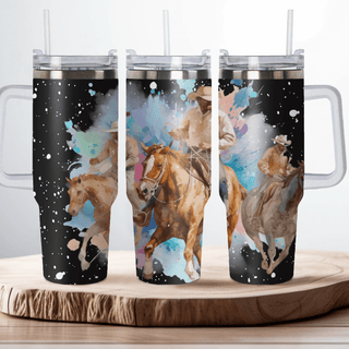 Men's Steer Roping Tumbler