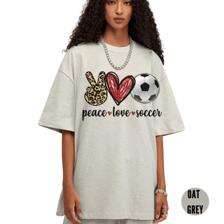 Peace Love Soccer Shirt