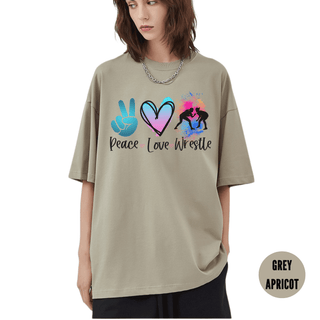 Peace Love Wrestle Shirt