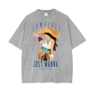 Cute Cowgirls Shirt in Streetwear Style