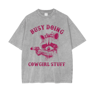 Busy Doing Cowgirl Stuff Shirt