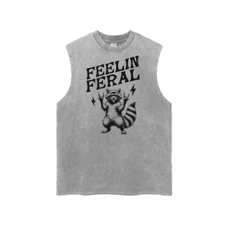 Oversized Feeling Feral Tank Top