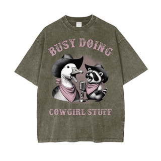 Busy Doing Cowgirl Stuff Shirts