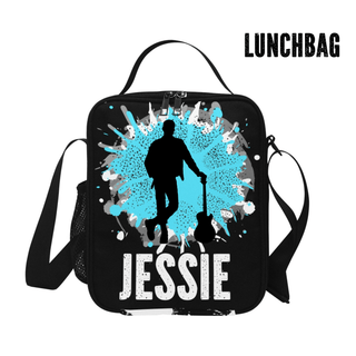 Purple Soccer Girls Lunchbag