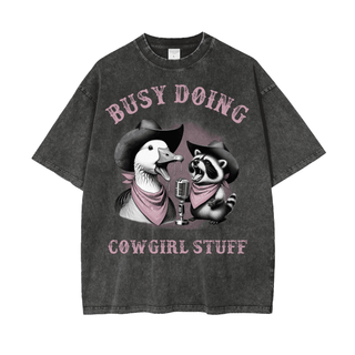 Busy Doing Cowgirl Stuff Shirts