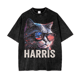 Harris And Cats Acid Wash Shirt