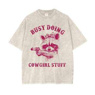 Busy Doing Cowgirl Stuff Shirt