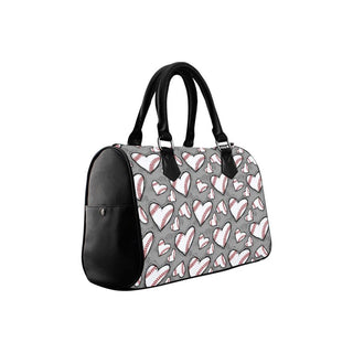 Heart Baseball Barrel Handbag