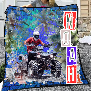 Add A Name - Boys ATV Quilt Sets