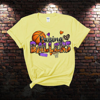 Raising Basketball Ballers Mom Shirt