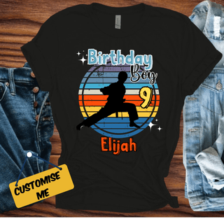 Karate Birthday Boys Shirt