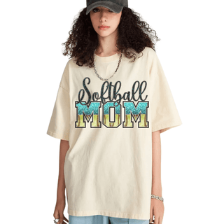 Oversized Softball Mom Shirt