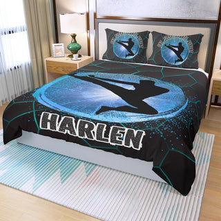 Surfing Duvet Cover And Pillowcase Set - Colorfulmamas