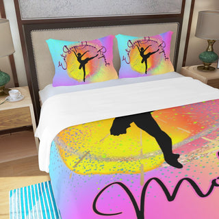 Custom Dance Duvet Cover Set for Girls - Colorfulmamas