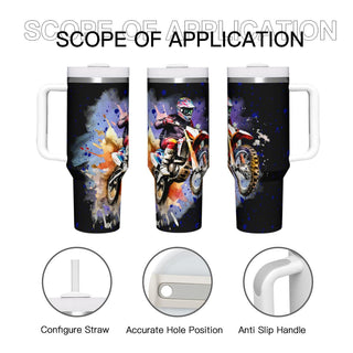 Dirtbike Tumbler for Men