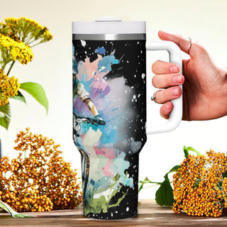 Mountain Biker Tumbler