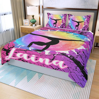 Personalized Duvet And Pillow Set for Canoeing Girls - Colorfulmamas