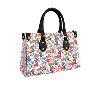 Gymnastics Print  Handbag