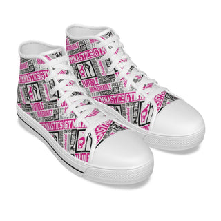 Pink Gymnastics High Tops for Girls