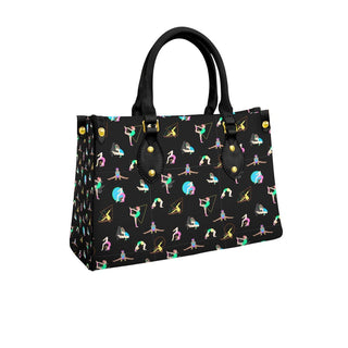 womens work handbags with sports print