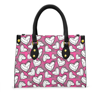 womens work handbags with sports print