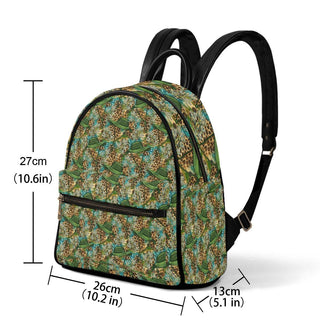 Small Fishing Print Backpack