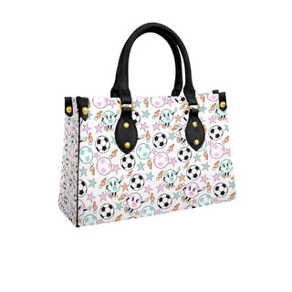 Colorful Soccer Handbag