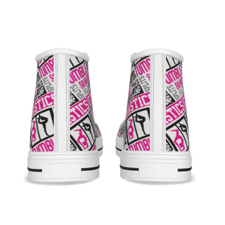 Pink Gymnastics High Tops for Girls