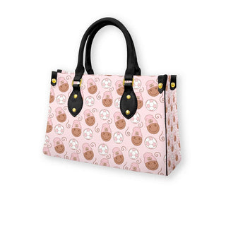 Soccer Handbag in Retro Style