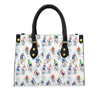 womens work handbags with sports print