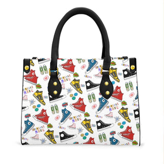 Women's Sneaker Print Handbag