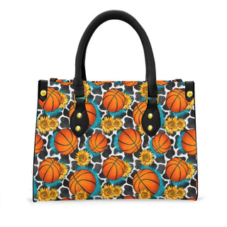 womens work handbags with sports print