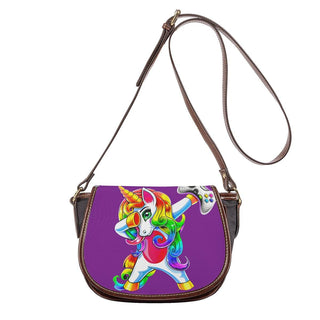 Dabbing Unicorn Gamer Girl Handbag