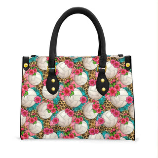 womens work handbags with sports print